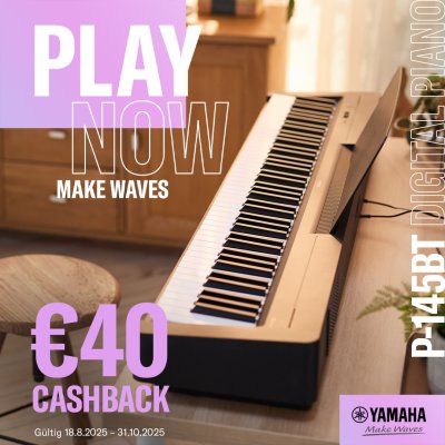 YAMAHA Digitalpiano P-145BT mit Bluetooth